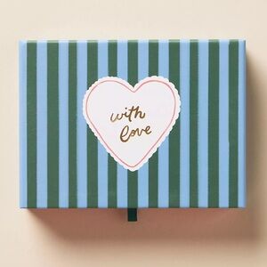 ANTHROPOLOGIE With Love For You Boxed Notecards Note Cards Envelopes